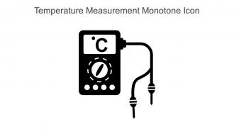 Temperature Measurement Monotone Icon In Powerpoint Pptx Png And Editable Eps Format