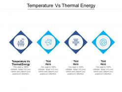 Temperature vs thermal energy ppt powerpoint presentation file inspiration cpb