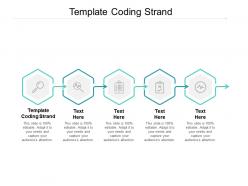 Template coding strand ppt powerpoint presentation layouts icon cpb