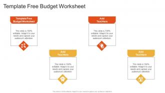 Template Free Budget Worksheet In Powerpoint And Google Slides Cpb