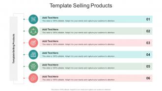 Template Selling Products In Powerpoint And Google Slides Cpb
