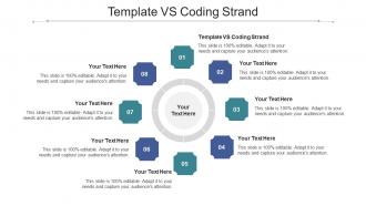 Template vs coding strand ppt powerpoint presentation show graphics example cpb