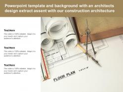 Template With An Architects Design Extract Assent With Our Construction Architecture