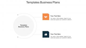 Templates business plans ppt powerpoint presentation show clipart images cpb