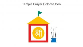 Temple Prayer Colored Icon In Powerpoint Pptx Png And Editable Eps Format