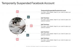 Temporarily Suspended Facebook Account In Powerpoint And Google Slides Cpb