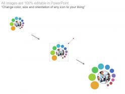 Ten staged business team communication diagram powerpoint slides