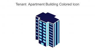 Tenant Apartment Building Colored Icon In Powerpoint Pptx Png And Editable Eps Format
