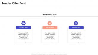 Tender Offer Fund In Powerpoint And Google Slides Cpb