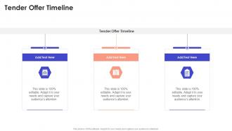 Tender Offer Timeline In Powerpoint And Google Slides Cpb