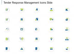 Tender response management icons slide ppt powerpoint presentation summary show