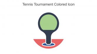 Tennis Tournament Colored Icon In Powerpoint Pptx Png And Editable Eps Format