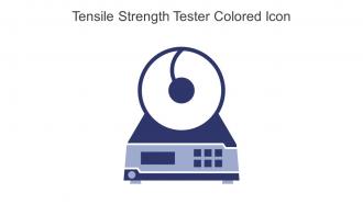 Tensile Strength Tester Colored Icon In Powerpoint Pptx Png And Editable Eps Format