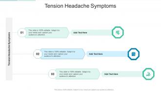 Tension Headache Symptoms In Powerpoint And Google Slides Cpb