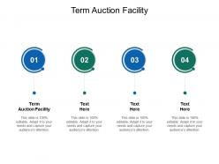 Term auction facility ppt powerpoint presentation slides cpb