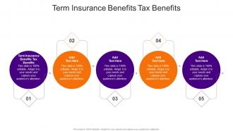 Term Insurance Benefits Tax Benefits In Powerpoint And Google Slides Cpb