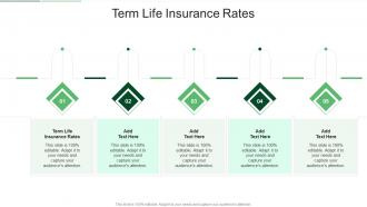 Term Life Insurance Rates In Powerpoint And Google Slides Cpb