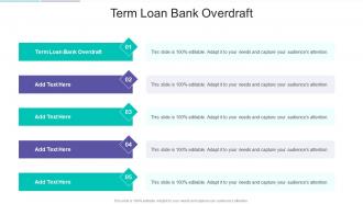 Term Loan Bank Overdraft In Powerpoint And Google Slides Cpb