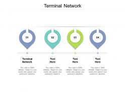 Terminal network ppt powerpoint presentation portfolio elements cpb