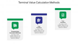 Terminal value calculation methods ppt powerpoint presentation icon clipart cpb