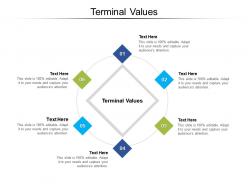 Terminal values ppt powerpoint presentation outline slide cpb