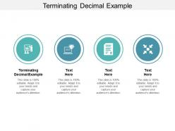 Terminating decimal example ppt powerpoint presentation inspiration background images cpb