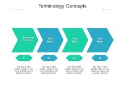 Terminology concepts ppt powerpoint presentation slides designs download cpb