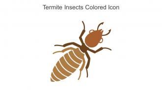 Termite Insects Colored Icon In Powerpoint Pptx Png And Editable Eps Format