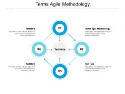 Terms agile methodology ppt powerpoint presentation layouts vector cpb