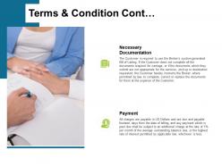 Terms and condition cont ppt powerpoint presentation summary layouts