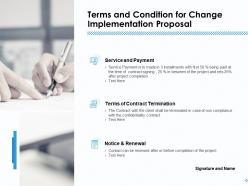 Terms And Condition For Change Implementation Proposal Ppt Outline