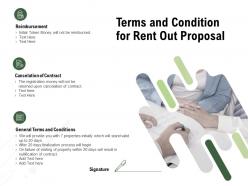 Terms and condition for rent out proposal ppt powerpoint presentation model guidelines