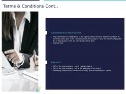 Terms and conditions cont modification ppt powerpoint presentation slides maker