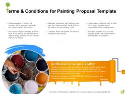 Terms and conditions for painting proposal template ppt powerpoint presentation layouts