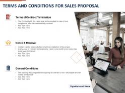 Terms and conditions for sales proposal ppt powerpoint presentation infographic