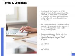 Terms and conditions planning ppt powerpoint presentation show elements