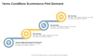 Terms Conditions Ecommerce Print Demand In Powerpoint And Google Slides Cpb