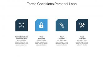 Terms conditions personal loan ppt powerpoint presentation file background designs cpb