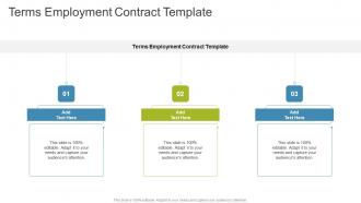 Terms Employment Contract Template In Powerpoint And Google Slides Cpb