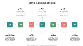 Terms Sales Examples In Powerpoint And Google Slides Cpb
