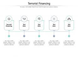 Terrorist financing ppt powerpoint presentation summary vector cpb
