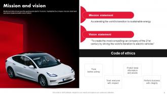 Tesla Company Profile Powerpoint Presentation Slides CP CD Professional Content Ready
