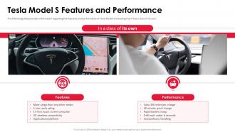 Tesla model s features and performance tesla investor funding elevator pitch deck