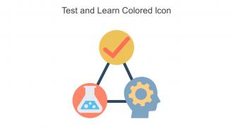 Test And Learn Colored Icon In Powerpoint Pptx Png And Editable Eps Format
