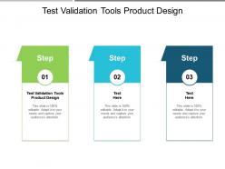Test and validation tools product design ppt powerpoint presentation styles ideas cpb