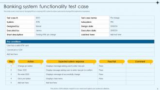 Test Case Powerpoint PPT Template Bundles Appealing Informative