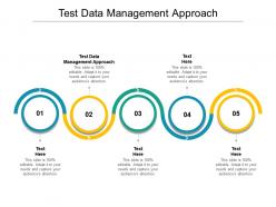 Test data management approach ppt powerpoint presentation gallery portfolio cpb