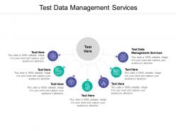 Test data management services ppt powerpoint presentation file slide download cpb