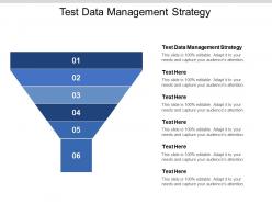 Test data management strategy ppt powerpoint presentation infographic template diagrams cpb