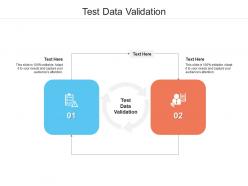Test data validation ppt powerpoint presentation gallery graphics design cpb